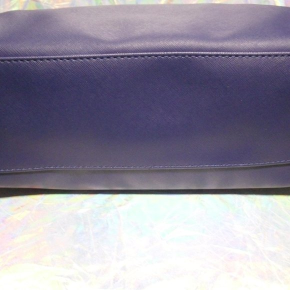 GORGEOUS BLUE KENNETH COLE REACTION SATCHEL - Picture 6 of 8
